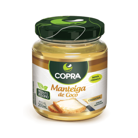 manteiga de coco