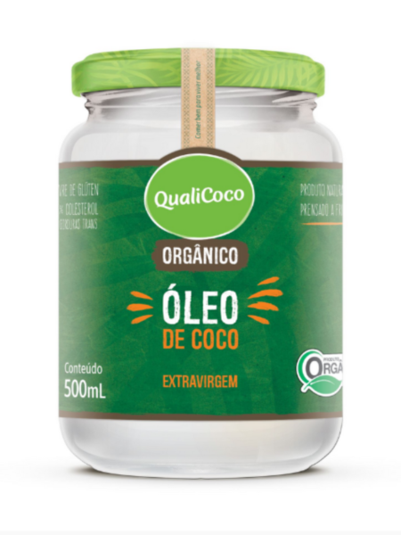 oleo de coco extravirgem organico 500ml