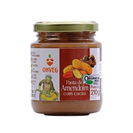 PASTA DE AMENDOIM COM CACAU ONVEG